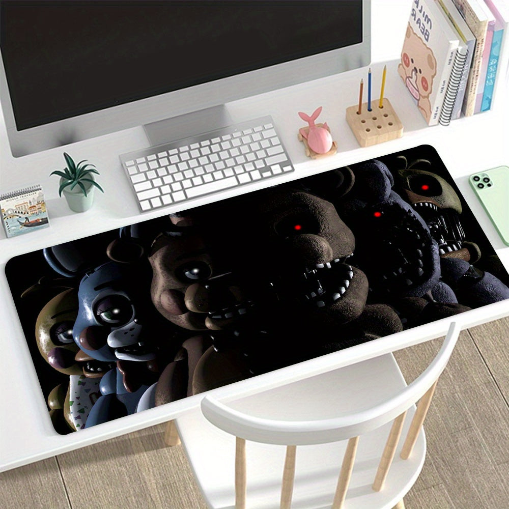 Scary Horror Game Mouse Pad Large Desk Mat Gaming Rectangle Desk Pad