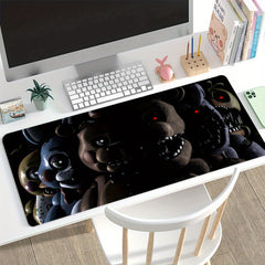 Scary Horror Game Mouse Pad Large Desk Mat Gaming Rectangle Desk Pad