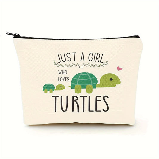 Sea Turtle Makeup Bag Funny Gift For Animal Lover