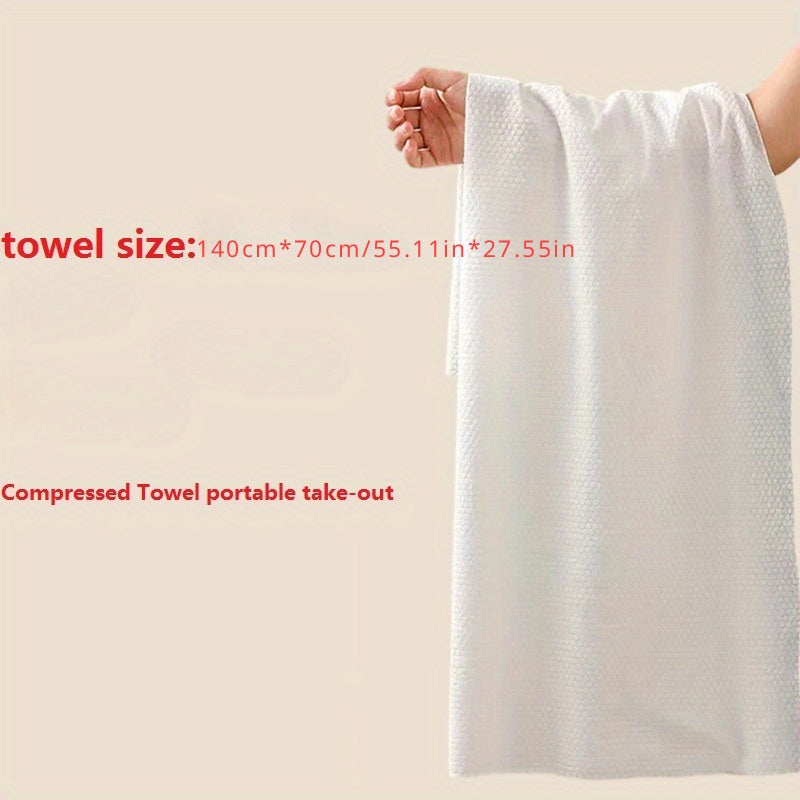 1pc Compressed Towel Portable Mini Towel for Travel Camping Hotel