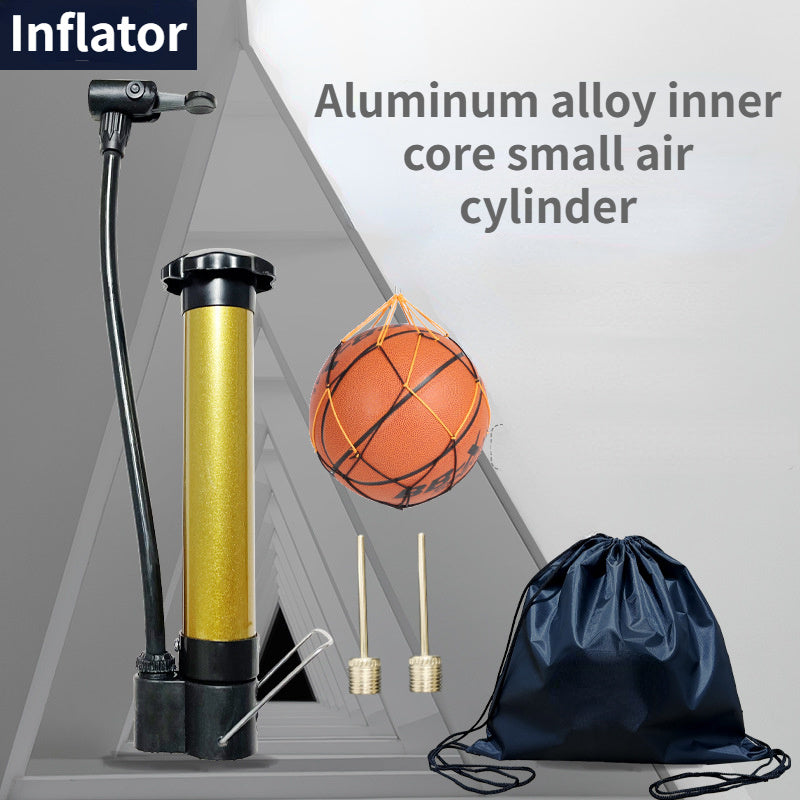 Portable Ball Pump for Inflating Anywhere with 2 Needles