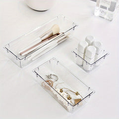 Plastic Drawer Storage Box Divider Narrow Stationery Book