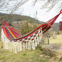 Tassel Hammock Swing Chair for Indoor and Outdoor Use