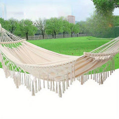 Tassel Hammock Swing Chair for Indoor and Outdoor Use