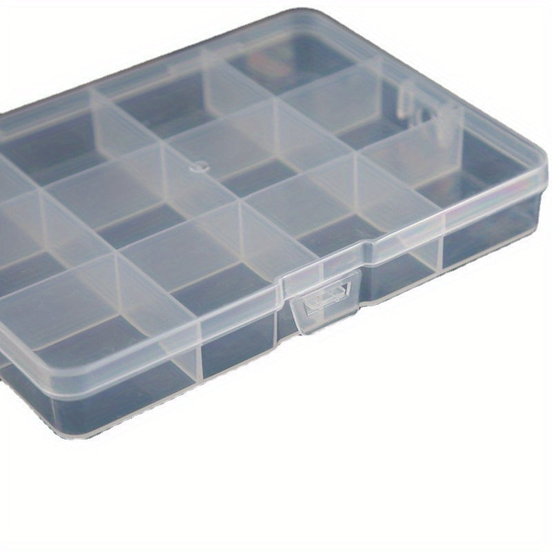 Small Fixed 12 Grid Storage Box for Jewelry and Hardware Accessories