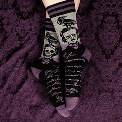 Men's Funny Cartoon Anime Crew Socks Comfy Cotton Blend Casual Unisex Socks