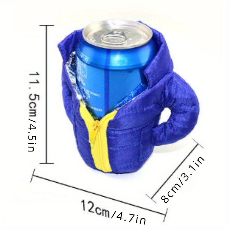 Beverage Insulating Jacket Cooler Vest for Outdoor Camping