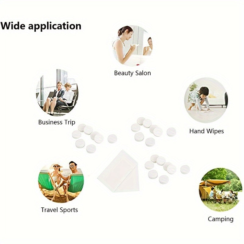 Portable Disposable Compressed Towels for Travel Camping Hiking
