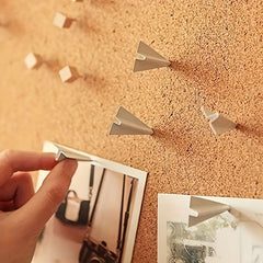 6pcs 3D Airplane Tack Cork Message Board Special Tack for Bulletin Boards