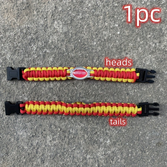 NFL Team Bracelet Survival Bracelet Jewelry