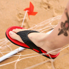 Massage Flip Flops Non Slip Beach Slippers Comfortable Sandals