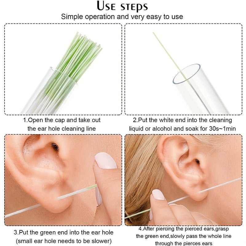 70pcs Ear Hole Cleaning Lines - Prevents Blockage