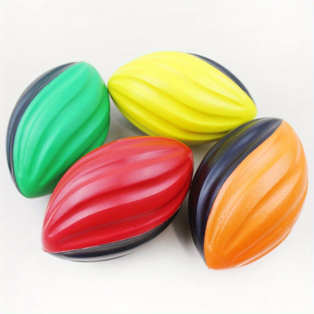 Portable Slow Rebound Spiral Rugby Ball for Training