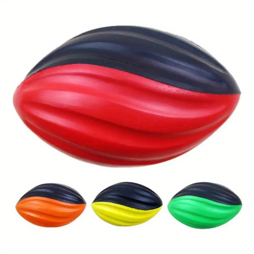 Portable Slow Rebound Spiral Rugby Ball for Training