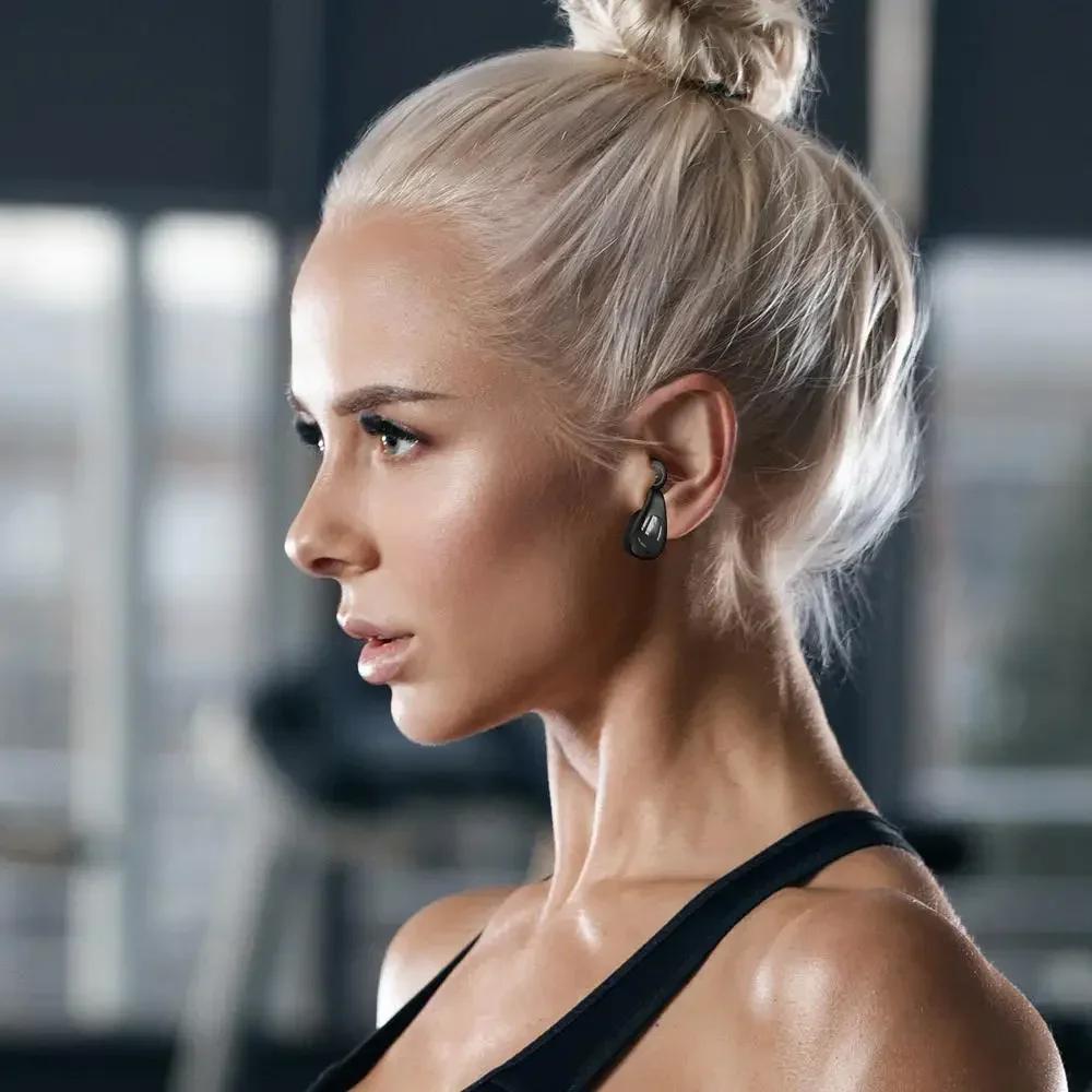 OWS Semi In Ear Wireless Headphones Gym Earbuds