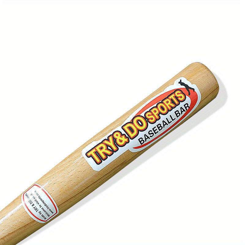 Premium Hardwood Baseball Bat for Practice and Games