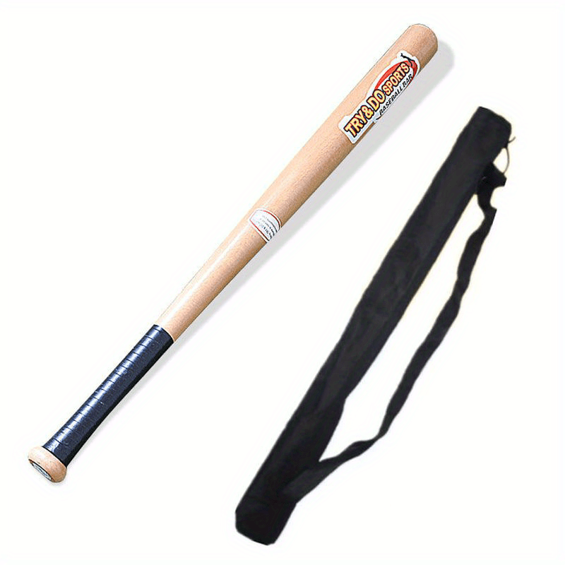 Premium Hardwood Baseball Bat for Practice and Games