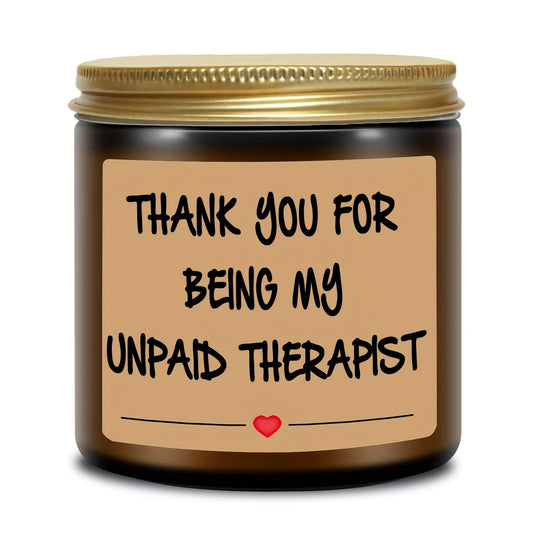 Scented Aromatherapy Jar Candle Thank You Gift