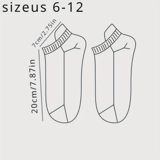 Men's Solid Liner Anklets Socks Soft Breathable Sweat Absorbent