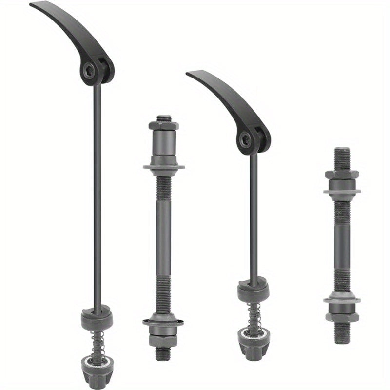 4pcs Bike Quick Release Kit Mountain Road BMX Hollow Shaft Bevel Wheel