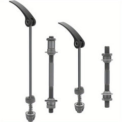 4pcs Bike Quick Release Kit Mountain Road BMX Hollow Shaft Bevel Wheel