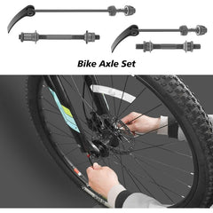 4pcs Bike Quick Release Kit Mountain Road BMX Hollow Shaft Bevel Wheel