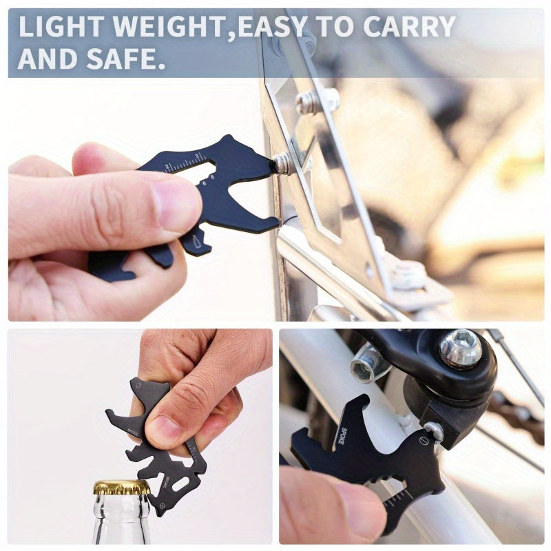 15-in-1 Bear Shaped Metal Pocket Tool Multitool Set for Men