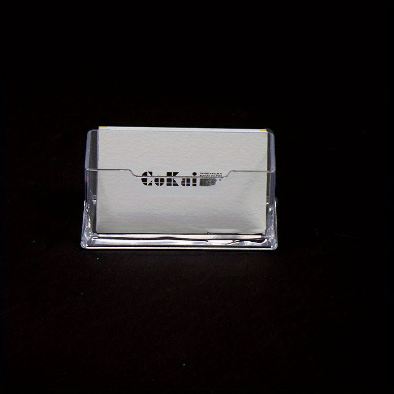 Stylish Acrylic Desktop Clip for Creative Storage