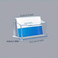 Stylish Acrylic Desktop Clip for Creative Storage