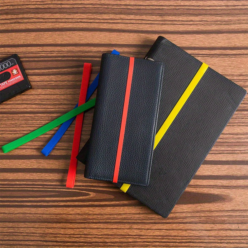 6pcs Large Silicone Rubber Bands for Office and Outdoor Gear