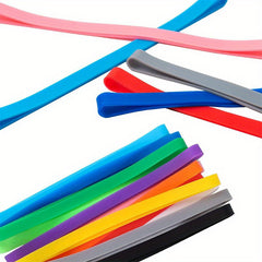 6pcs Large Silicone Rubber Bands for Office and Outdoor Gear