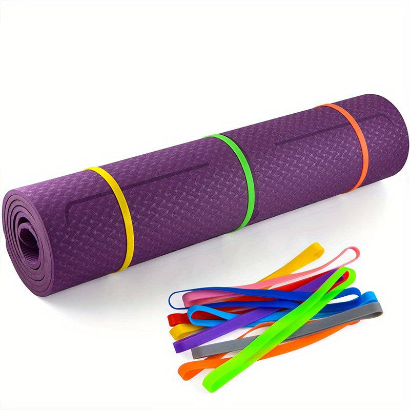 6pcs Large Silicone Rubber Bands for Office and Outdoor Gear