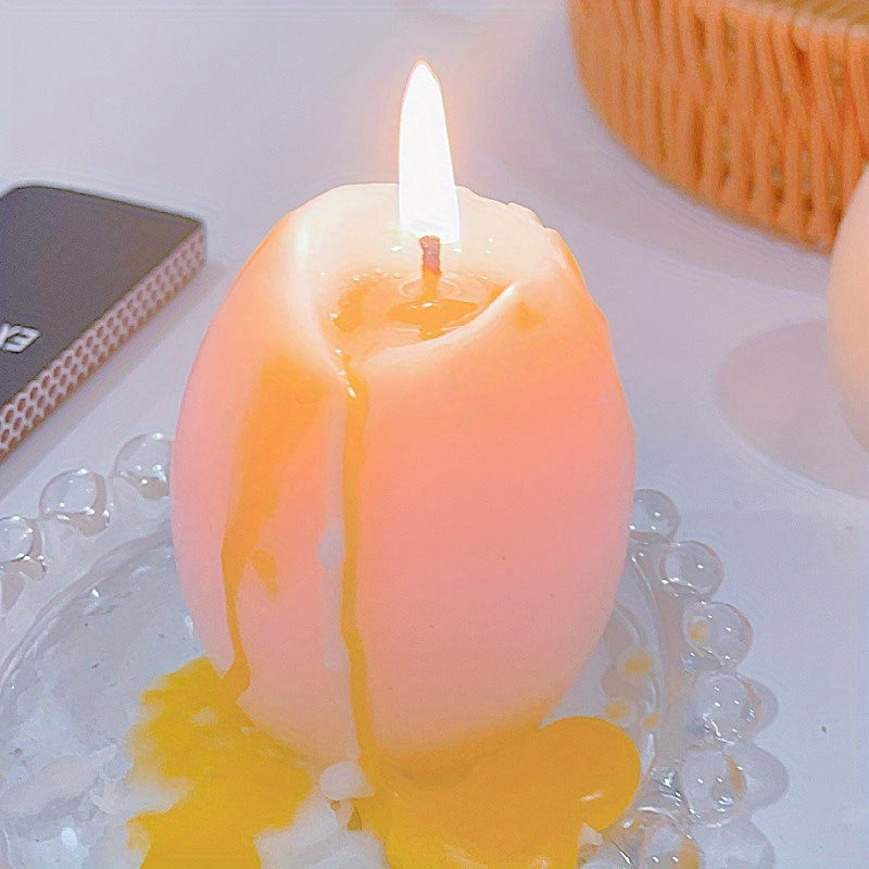 1pc Easter Egg Candle Scented Candle Fresh Light Fragrance Candle