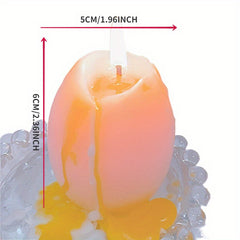 1pc Easter Egg Candle Scented Candle Fresh Light Fragrance Candle