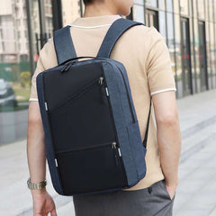 3PC Computer Backpack Business Student Stylish Bag