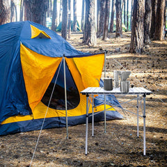 Folding Table For Camping Picnic Beach Lightweight Table With Carry Bag