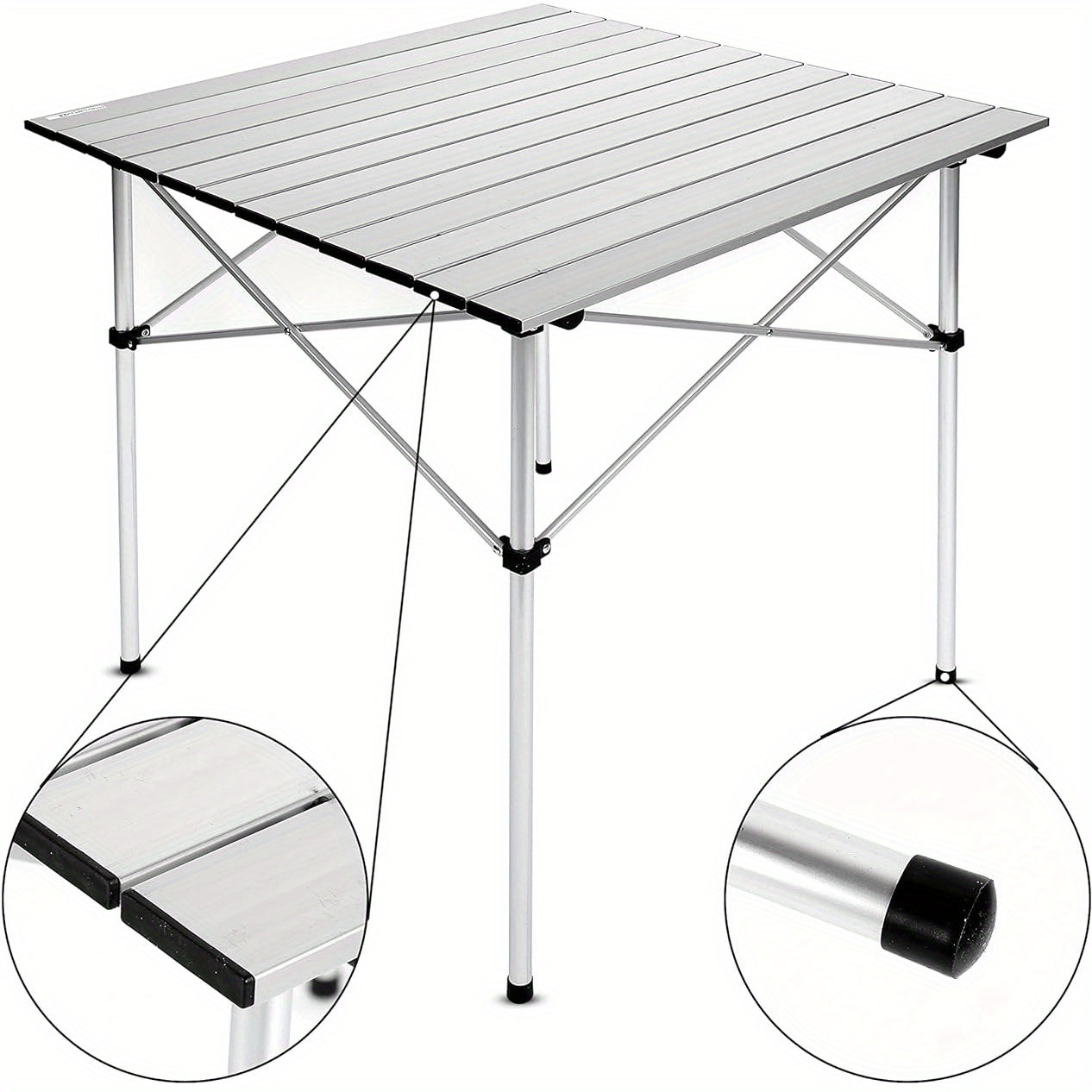 Folding Table For Camping Picnic Beach Lightweight Table With Carry Bag
