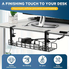 Cable Management Under Desk - Keep Your Cables Organized