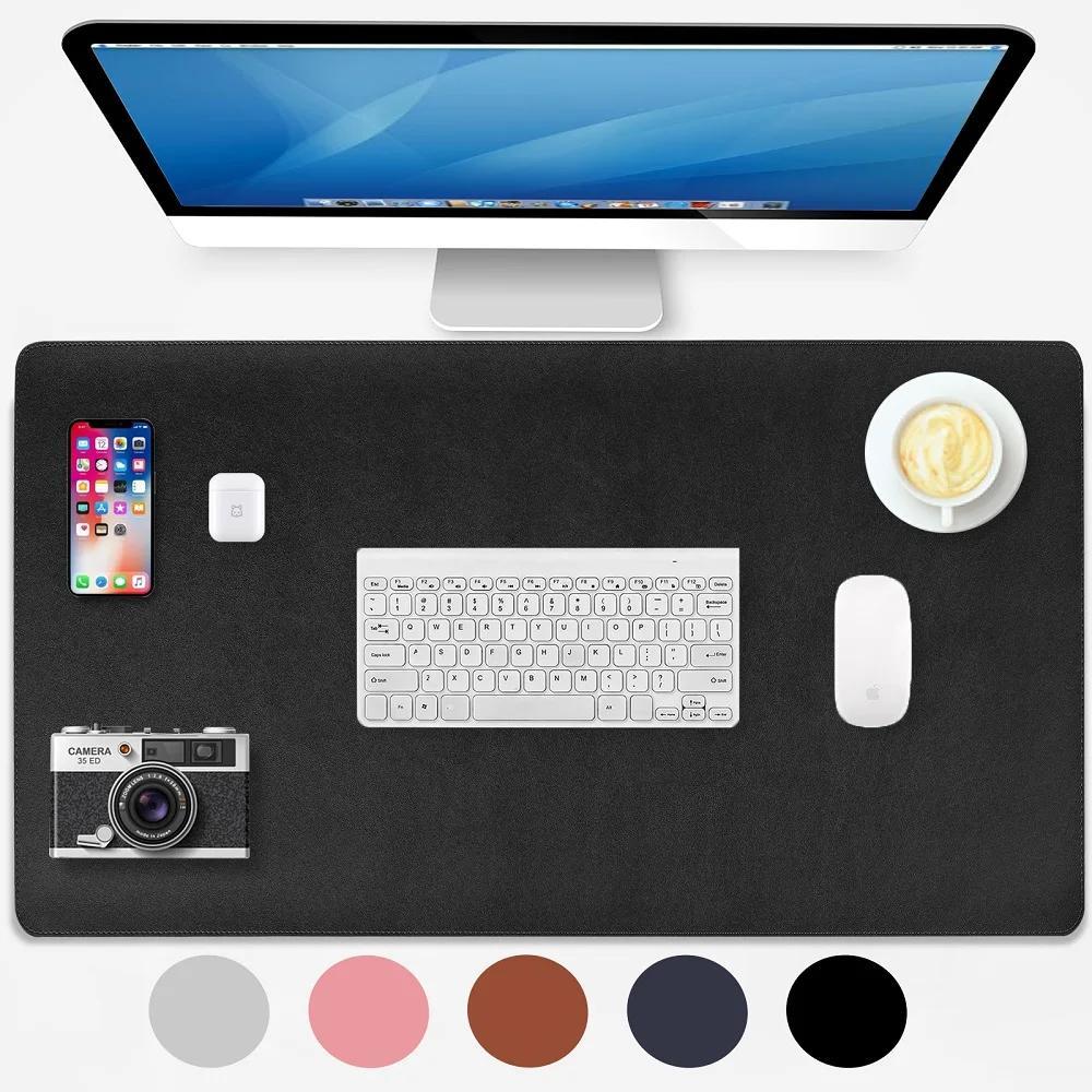 Large Gaming Mouse Pad PU Desk Mat XXL Mouse Carpet