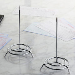 Stainless Steel Check Spindle and Receipt Holder