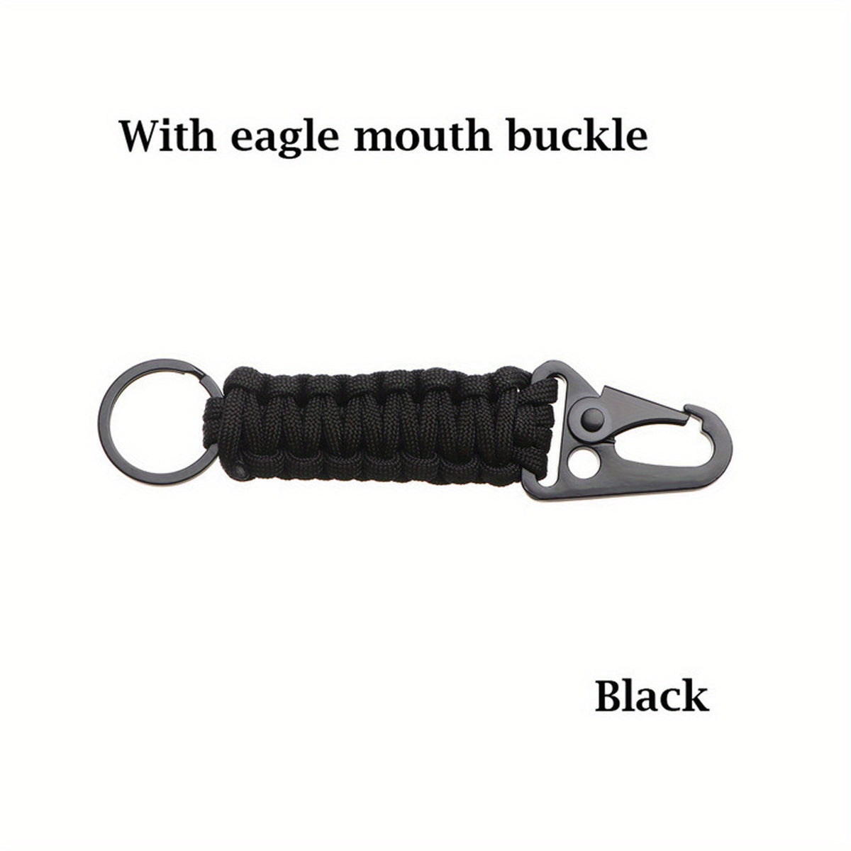 Men's Outdoor Lanyard Keychain Bottle Opener Survival Tool