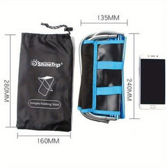 Outdoor Folding Stool Carry Bag Aluminum Alloy Fishing Stool
