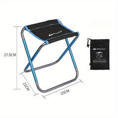 Outdoor Folding Stool Carry Bag Aluminum Alloy Fishing Stool