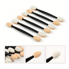 Double Head Sponge Eyeshadow Lip Brush Makeup Tool 10 20pcs