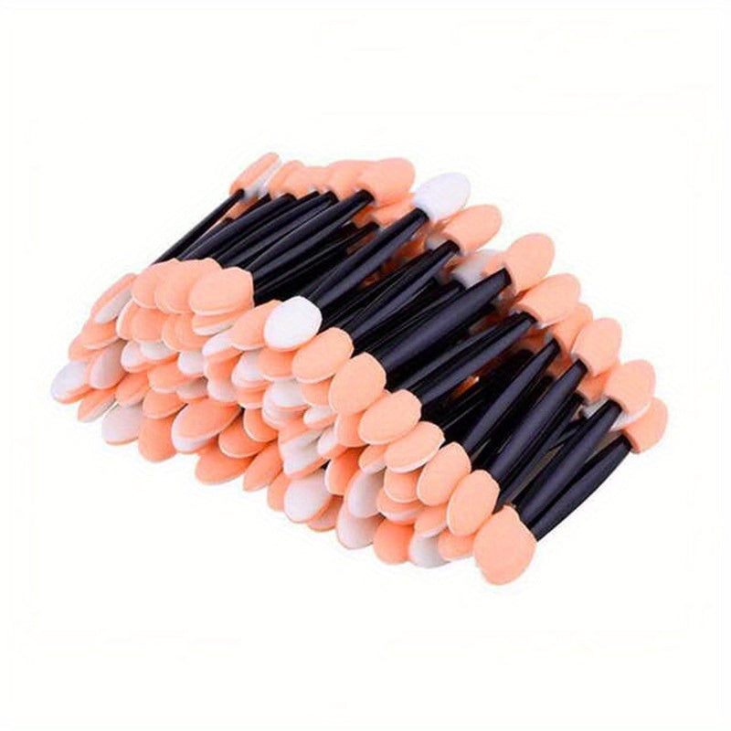 Double Head Sponge Eyeshadow Lip Brush Makeup Tool 10 20pcs