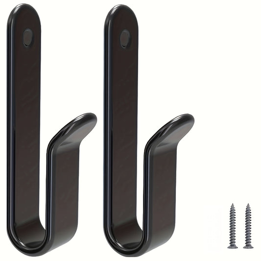 2pcs Horizontal Snowboard Clips Wall Mounted Display Rack
