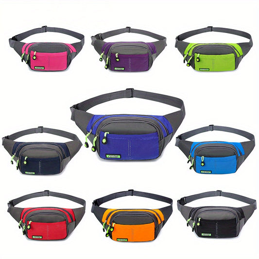 Men's Multifunction Waist & Chest Bag for Outdoor Sports Running Fitness Water R