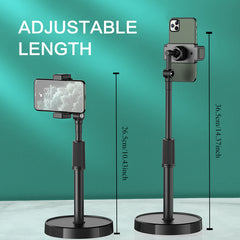Adjustable Overhead Mobile Phone Stand for Live Videos