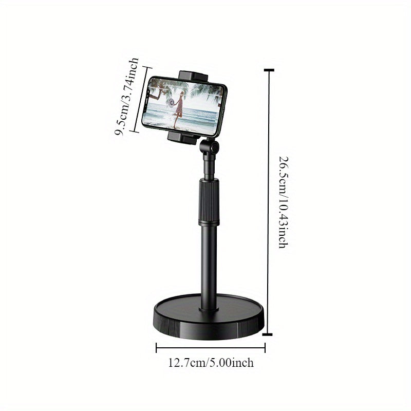 Adjustable Overhead Mobile Phone Stand for Live Videos