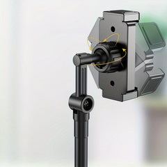 Adjustable Overhead Mobile Phone Stand for Live Videos